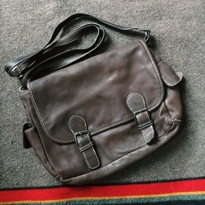 J. Jill Brown Leather Purse